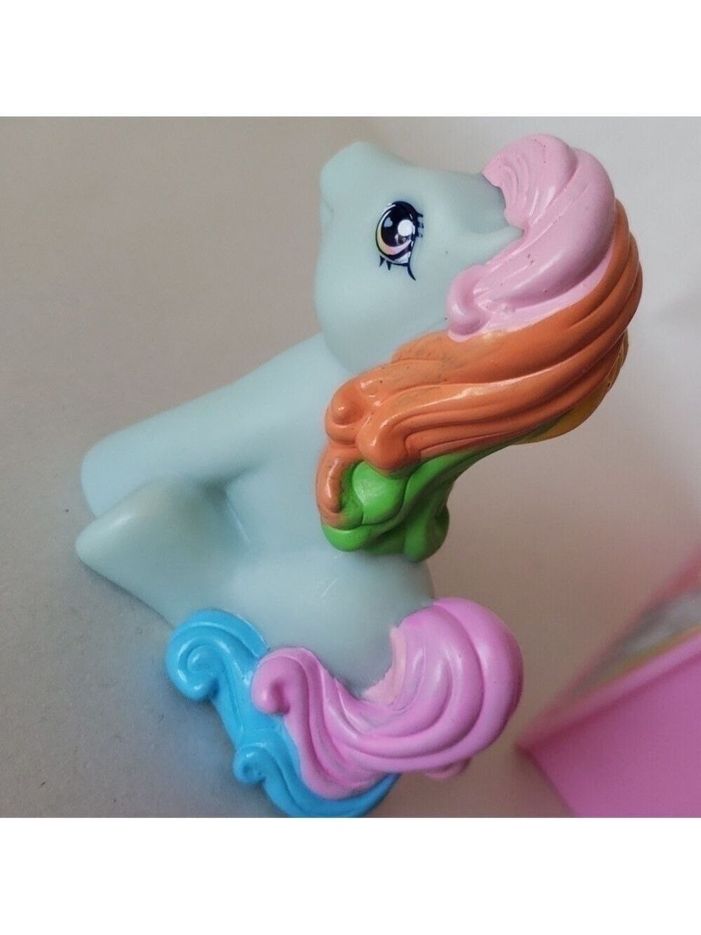 My Little Pony Hard Case Toy Carrier With  Horse Plastic 2004 Hasbro Decc Pac - Picture 13 of 16